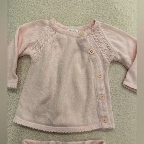 Mud Pie Pink Kids Matching Set - Picture 2 of 8